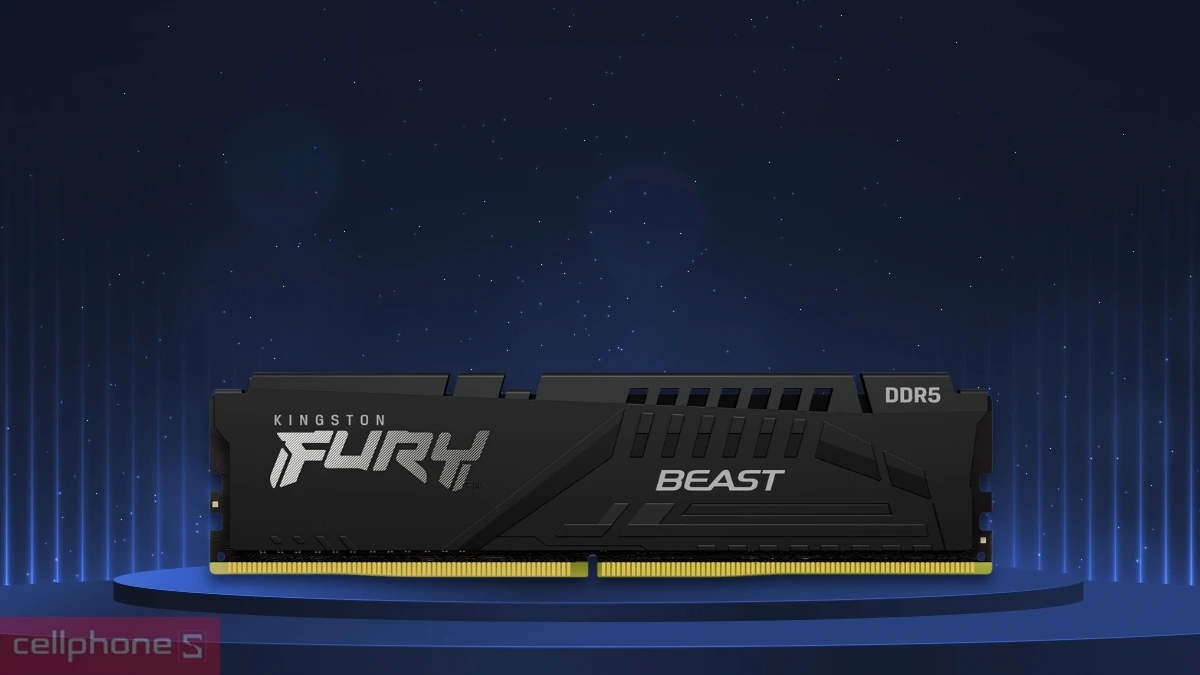 Mức độ tiêu thụ điện năng của RAM PC Kingston FURY DDR5 6000MHz 32GB KF560C36BBE2-32