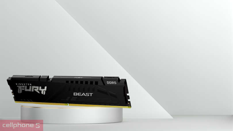 RAM Kingston Fury Beast Black 8GB 4800MHz DDR5 KF548C38BB-8 - Công nghệ lưu trữ thế hệ mới