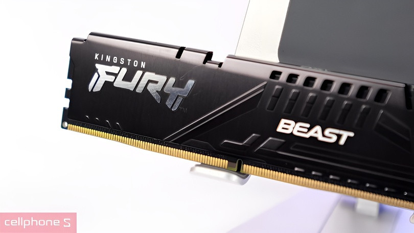 Ram Kingston Fury Beast DDR5 5200Mhz 16GB - Hiệu suất vượt trội với chuẩn DDR5, tốc độ bus cao