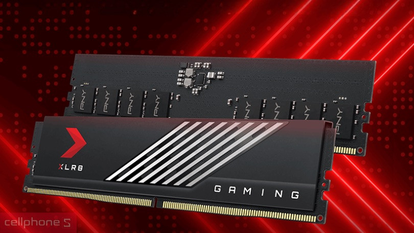 RAM PNY XLR8 DDR5 6000MHz Heatsink 32GB - Dung lượng lớn, tốc độ bus ấn tượng