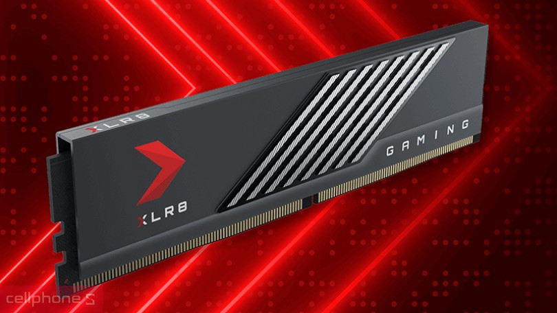 RAM PNY XLR8 DDR5 6000MHz Heatsink 32GB - Dung lượng lớn, tốc độ bus ấn tượng