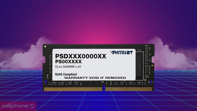 RAM Patriot DDR5 5600MHZ 8GB - Tản nhiệt nhôm, đa nhiệm tốt