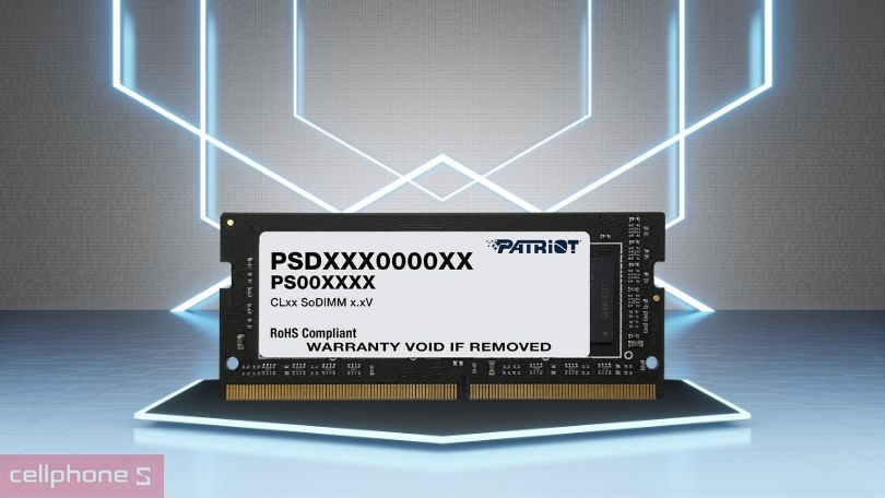 RAM Patriot DDR5 5600MHZ 8GB - Tản nhiệt nhôm, đa nhiệm tốt