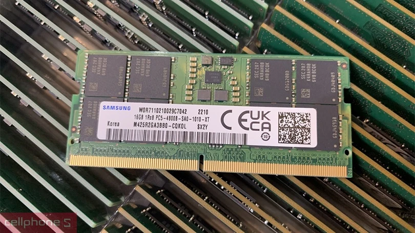 Đánh giá ram laptop Samsung 16GB 4800MT/S DDR5