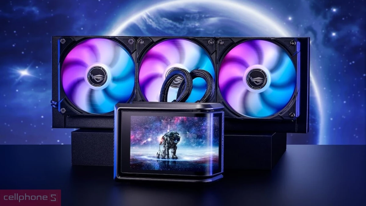 Quạt ROG MF-12C ARGB cho áp suất tĩnh và luồng gió tối ưu