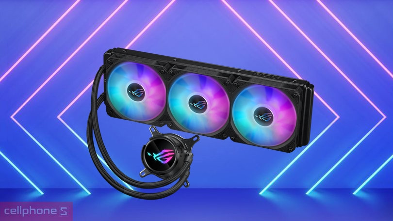 Hiệu suất làm mát của tản nhiệt nước Asus ROG Strix LC III 360 ARGB