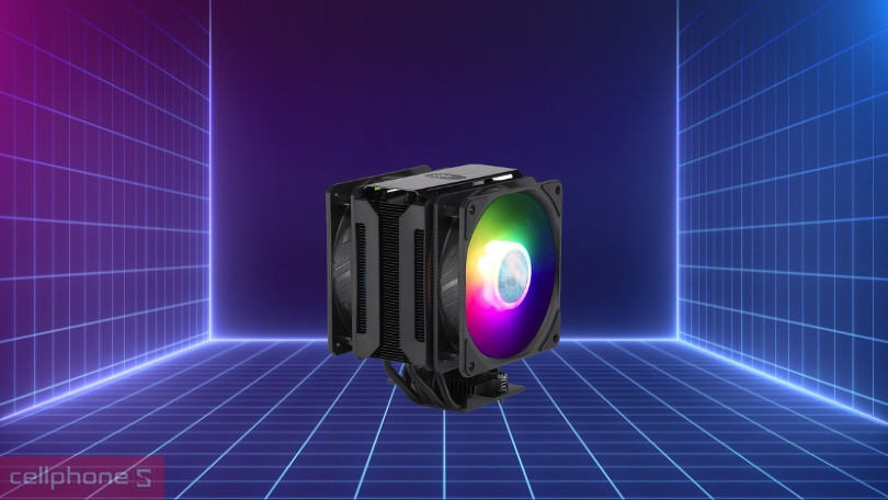 Tản nhiệt khí MASTERAIR MA612 Stealth - Làm mát vượt trội, tương thích cao