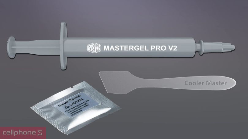 Khả năng tương thích kem tản nhiệt Coolermaster Mastergel Pro V2