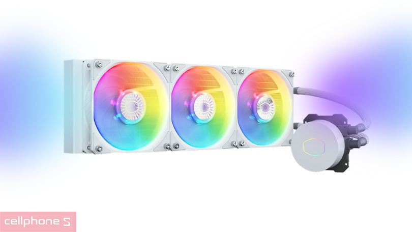 Đánh giá Tản nhiệt nước AIO Cooler Master ML 360L White ARGB V2