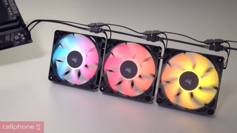Độ ồn của quạt tản nhiệt Corsair RS120 2 Pack