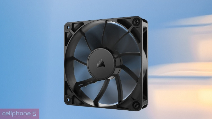 Chế độ Zero RPM của quạt tản nhiệt Corsair RS120 3 Pack
