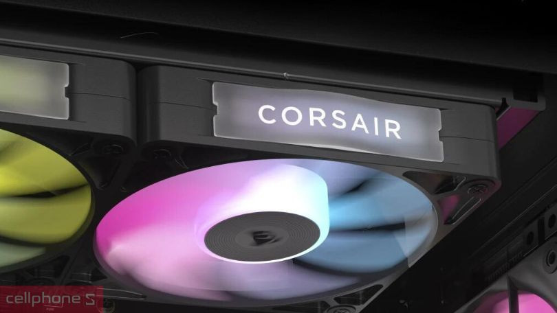 Tản nhiệt bộ 3 Fan Corsair iCue Link RX120 RGB - Làm mát hiệu quả, dễ lắp đặt 