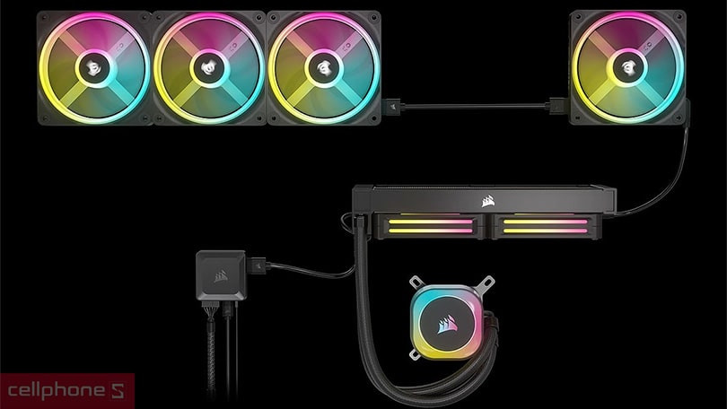 Tản nhiệt Fan Corsair iCUE LINK QX120 RGB Expain Kit - Lựa chọn hoàn hảo cho máy tính hiệu năng cao
