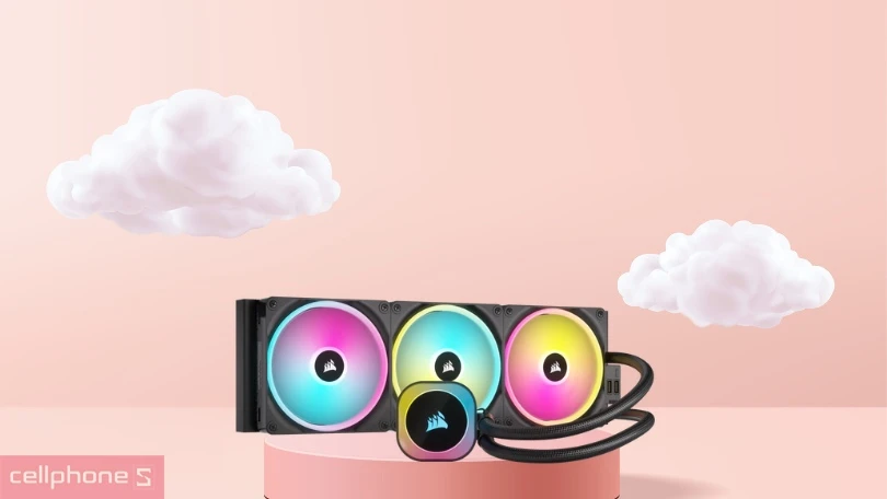 Tản nhiệt nước Corsair iCUE LINK H170i RGB công nghệ làm mát tối tân và dải màu RGB sinh động