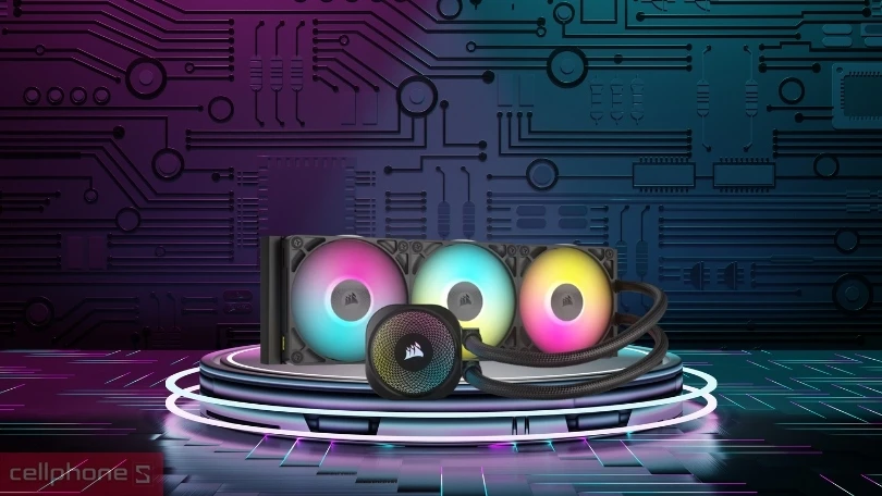 Thiết kế tản nhiệt nước Corsair iCUE LINK TITAN 360 RX RGB