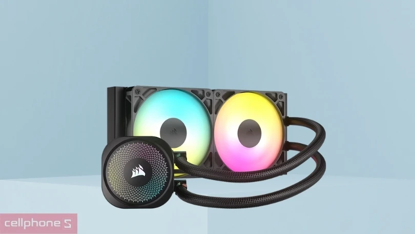 Tản nhiệt nước Corsair NAUTILUS 240 ARGB - Làm mát thế hệ mới, RGB cực chất