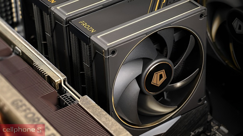 Lưu lượng gió, độ ồn vận hành của tản nhiệt khí ID-Cooling Frozn A620 GDL