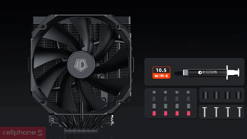 THiết kế tản nhiệt khí ID-Cooling FROZN A720