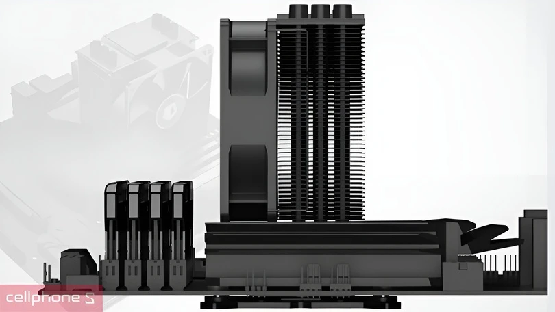 Công suất làm mát của tản nhiệt khí ID-Cooling SE-903-XT