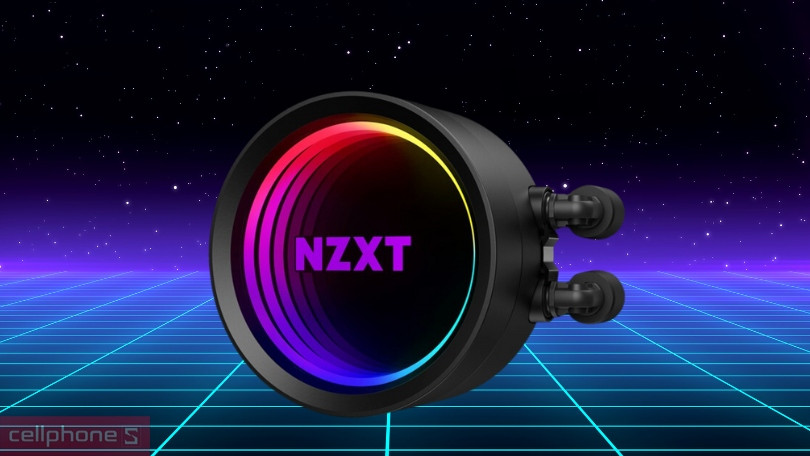 Tản nhiệt nước AIO NZXT X63 280mm - Hiệu suất làm mát vượt trội cùng dải đèn LED bắt mắt