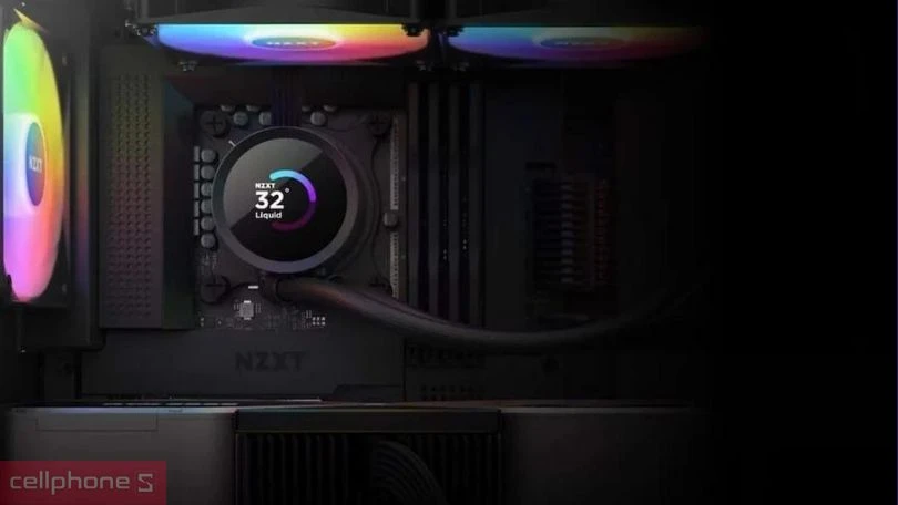Tản nhiệt nước AIO NZXT Z63 280mm RGB màn hình LED