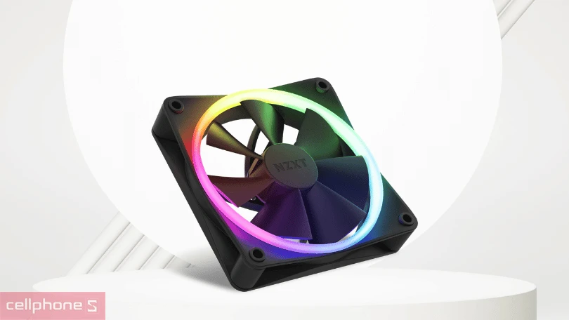 Tản nhiệt quạt LED NZXT F120RGB (KIT 3 PACK + HUB) - Tản nhiệt hoàn hảo