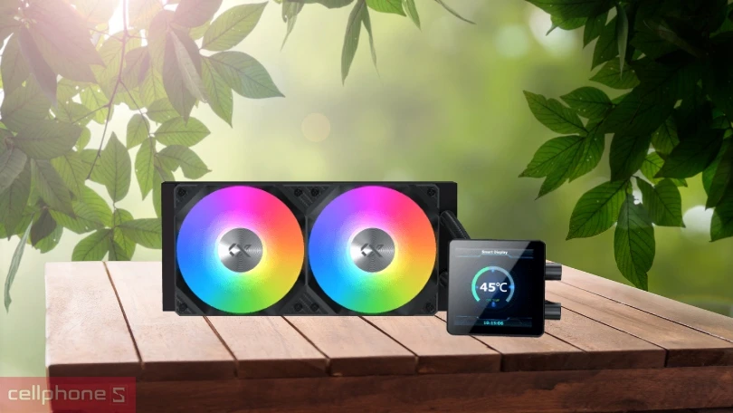 Tản nhiệt nước AIO Xigmatek Connect 240 làm mát đỉnh cao, vận hành cực êm