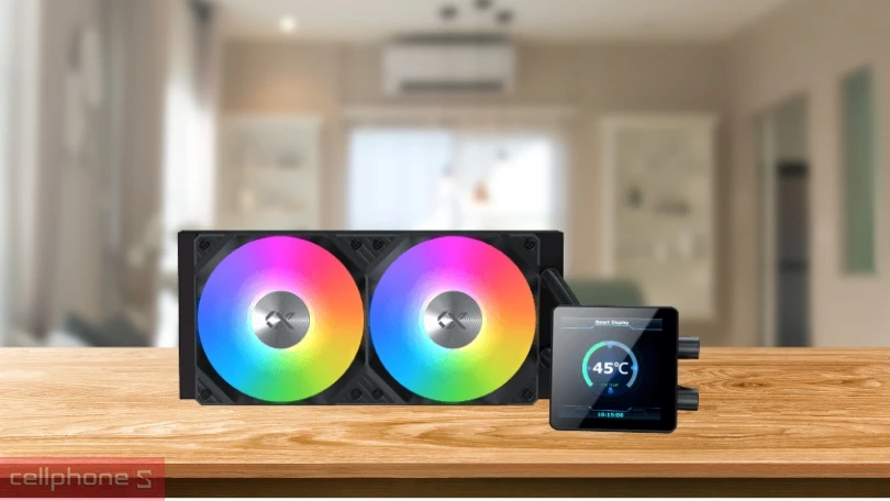 Tản nhiệt nước AIO Xigmatek Connect 240 làm mát đỉnh cao, vận hành cực êm
