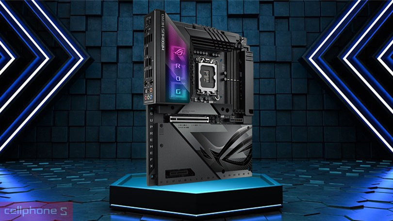 Kết nối trên mainboard Asus ROG Maximus Z790 Hero BTF D5