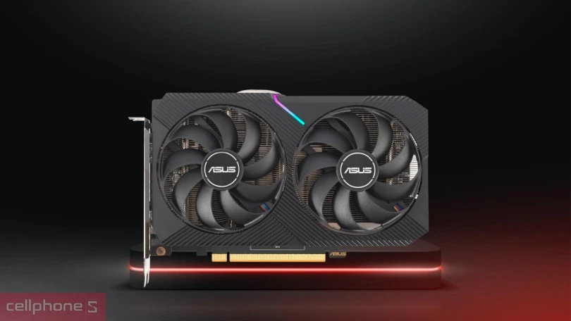 Bộ nhớ VGA ASUS Dual Radeon RX 6500 XT OC 4GB Dual-RX6500XT