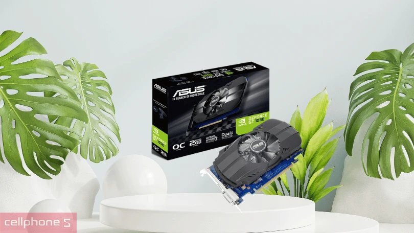 Thiết kế VGA Asus Phoenix GT 1030 OC Edition 2GB GDDR5