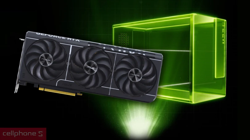 Thiết kế VGA Asus Prime Geforce RTX 5080 16GB