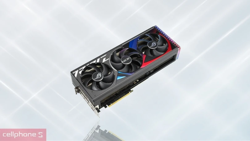 Hiệu năng và dung lượng bộ nhớ ấn tượng của VGA Asus ROG Strix Geforce RTX 4080 Super 16GB GDDR6X OC