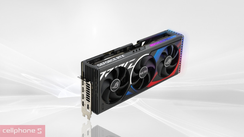 Thiết kế VGA Asus ROG Strix Geforce RTX 4080 Super 16GB GDDR6X OC