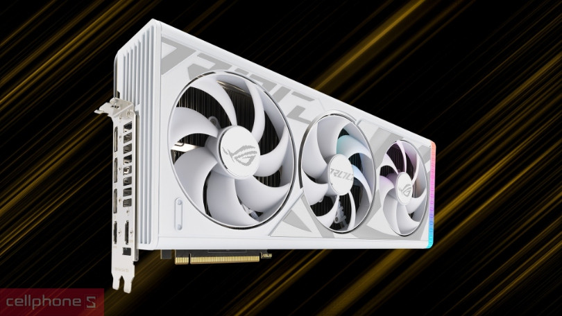Hệ thống LED của VGA ASUS ROG Strix GeForce RTX 4080 Super 16GB ROG Strix RTX4080S