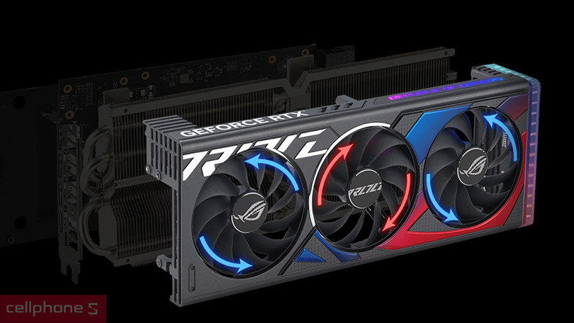 VGA Asus Rog Strix RTX 4060 8GB GAMING GDDR6 - Hiệu năng mạnh mẽ, đáng tin cậy
