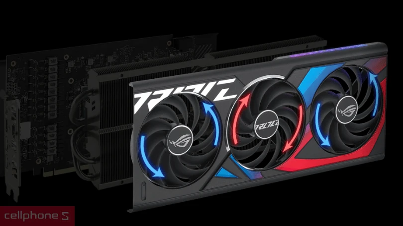 Đánh giá  VGA Asus Rog Strix RTX 4070 OC 12G Gaming GDDR6X
