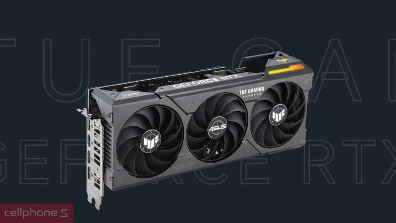 Kết nối VGA ASUS TUF Gaming Geforce RTX 4070 12GB TUF-RTX4070