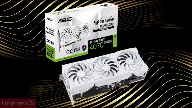 Khả năng xử lý hình ảnh của VGA ASUS TUF Gaming RTX 4070 Ti SUPER BTF 16GB GDDR6X