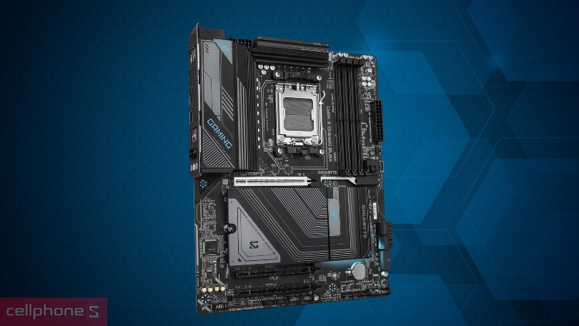 Tản nhiệt trên Mainboard Gigabyte X870 Gaming X Wifi7