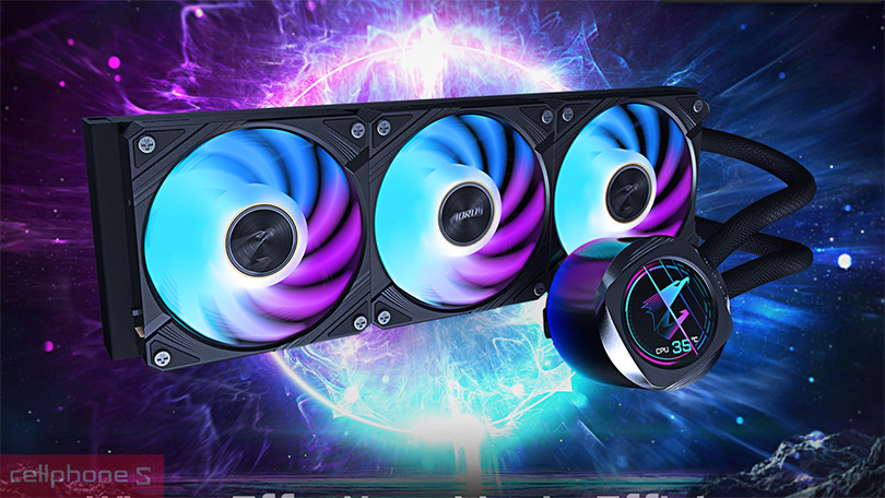 Hiệu suất của tản nhiệt nước Gigabyte Aorus Waterforce X II 360