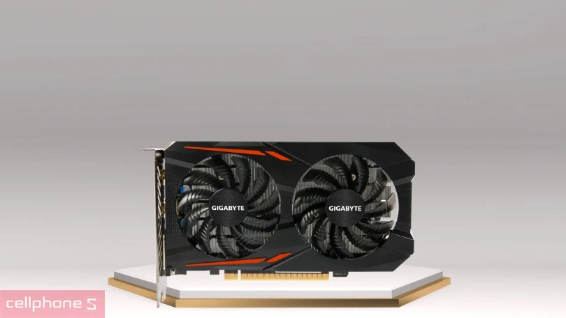 VGA Gigabyte GeForce GTX 1050 Ti OC 4G – Tăng cường khả năng làm mát