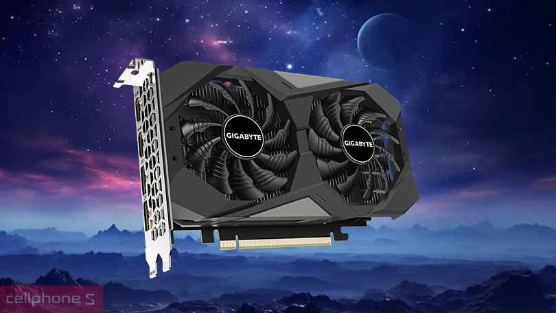 VGA Gigabyte Geforce RTX 3050 Windforce OC 6GB N3050WF2OC - Hiệu suất vượt trội