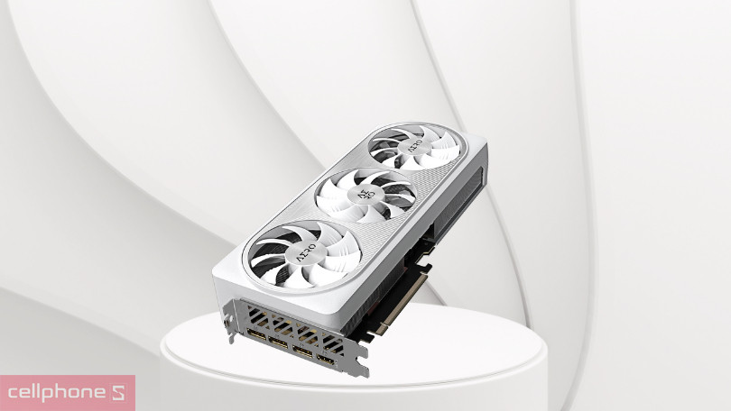 Thiết kế VGA Gigabyte Geforce RTX 4070 Ti Super Aero OC 16GB N407TSAERO