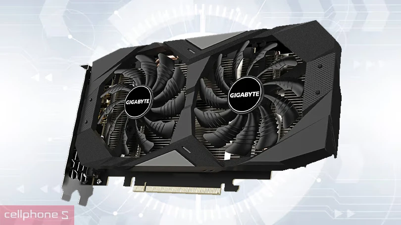 VGA Gigabyte GeForceGTX 1650 D6 WindForce OC 4G - Hiệu suất tản nhiệt ấn tượng