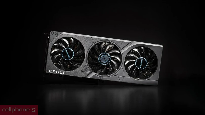 Thiết kế VGA Gigabyte RTX 4060 Ti EAGLE 8G N406TEAGLE-8GD