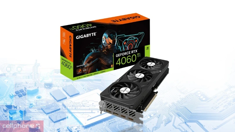 Cấu hình VGA Gigabyte RTX 4060 Ti Gaming OC 8G N406TGAMING OC 8GD