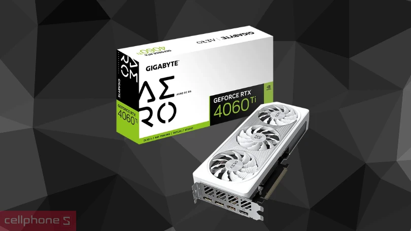 VGA Gigabyte RTX 4060Ti Aero OC 8GB GDDR6 – Xứng hiệu suất, thỏa mãn đam mê