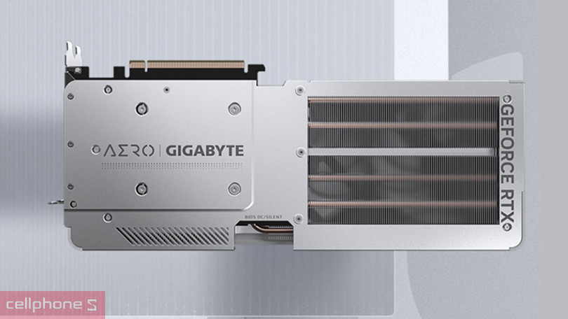 Thiết kế VGA Gigabyte RTX 4070 Ti AERO OC 12G