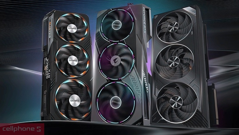 Thiết kế VGA Gigabyte RTX 4070TI Aorus Elite 12G